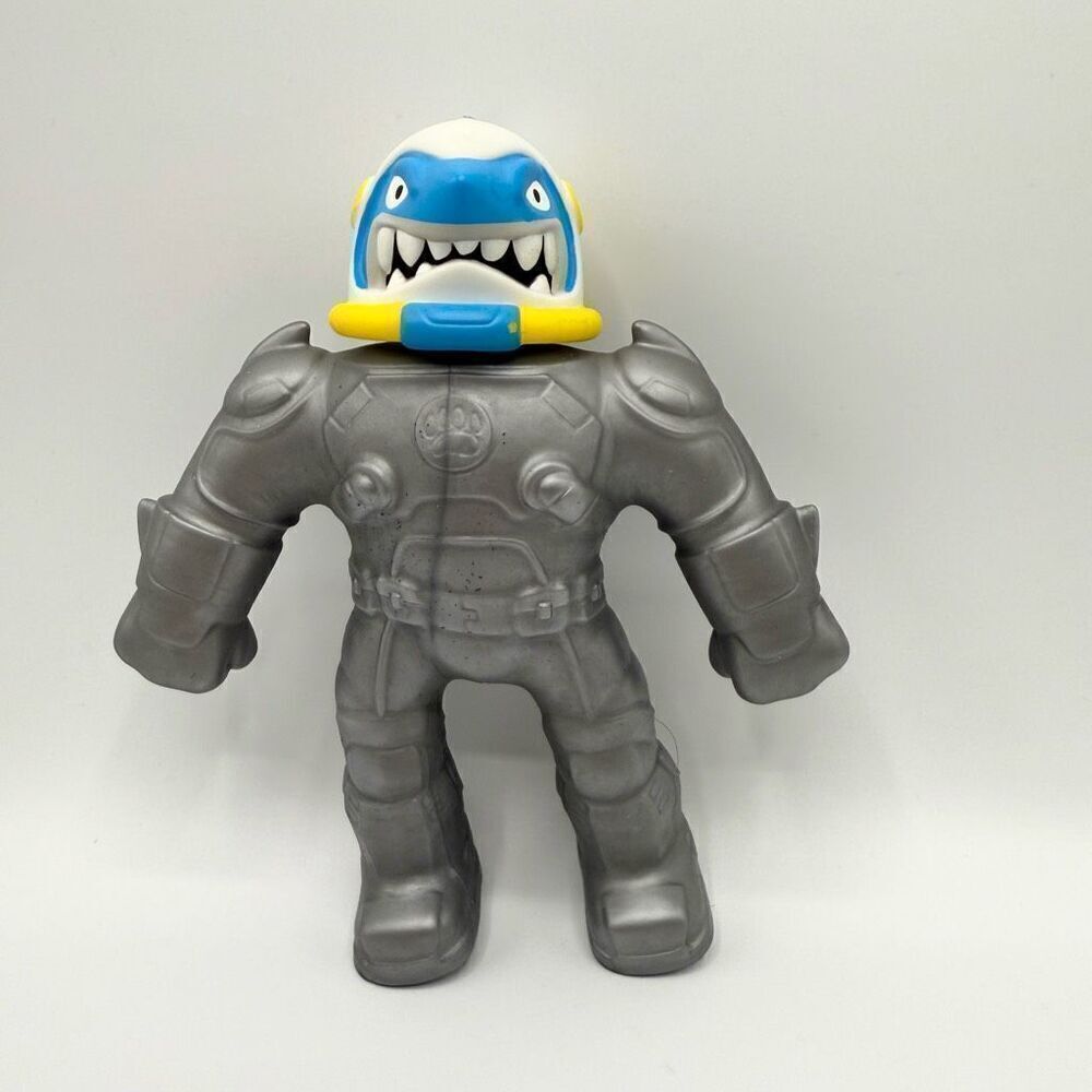 Heroes of Goo Jit Zu Galaxy Attack Power Pump Figure Air Vac Thrash 6”
